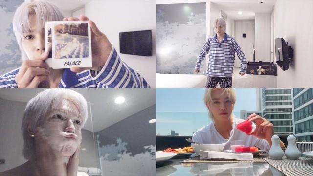 [TY Vlog] Ttuni’s night and morning in Thailand (SHALALA showcase practice/face washing routine/eating hotel breakfast) | lTyongielog #6