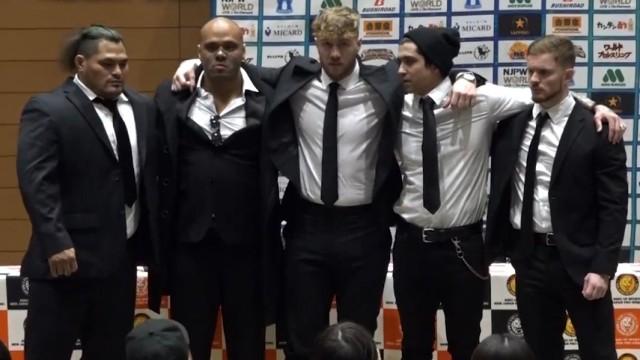 NJPW The New Beginning - Dog Pound Cage Match Press Conference