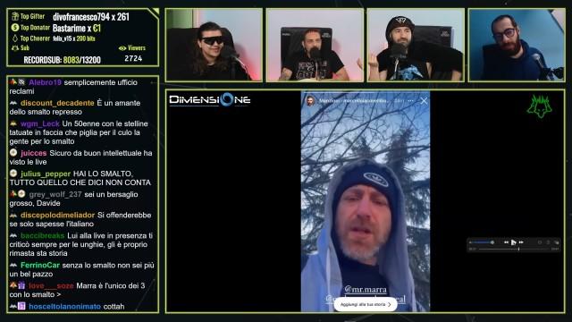 MARCELLO MINACCIA. Poi, CANCELLA le STORIE INCRIMINATE. | Cerbero Podcast #2157
