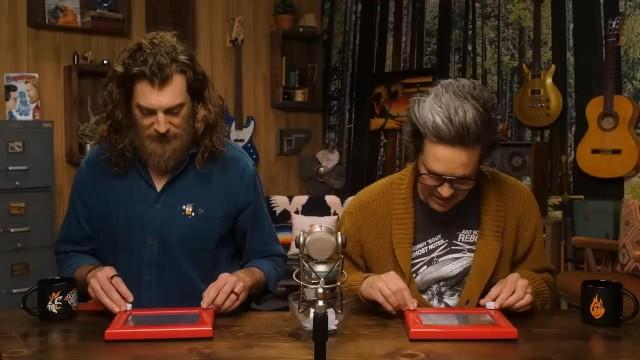 We Try To Draw Each Other