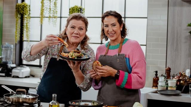 Frites patates douces / Smash tacos végé sauce big mac