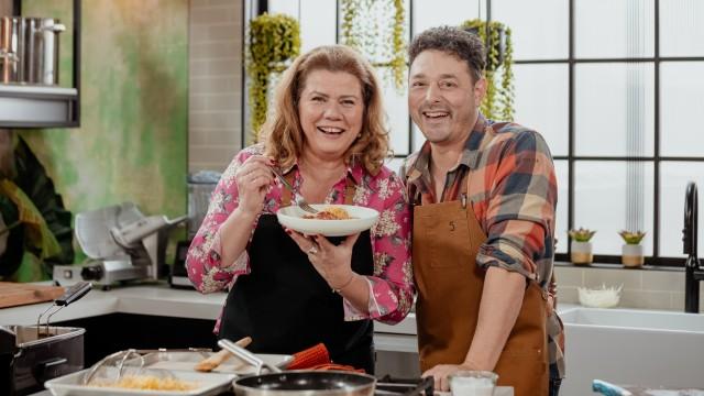 Morue noire prosciutto / Ragoût pois chiches et moules