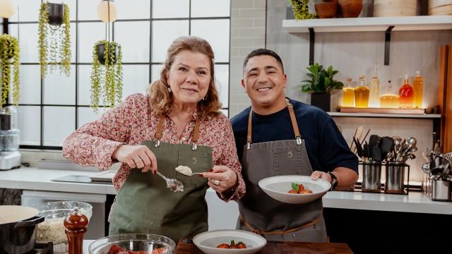 Endives vinaigrette ranch / Croquettes de morue