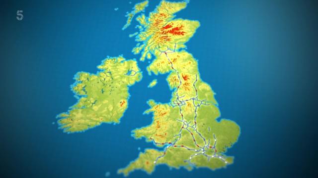 The Motorway Map Of Britain
