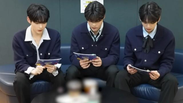 HAN BIN&GUN WOOK&YU JIN MCOUNTDOWN Speicial MC Behind