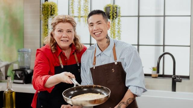 Côtes boeuf kalbi / Crêpes coréenne fruits de mer