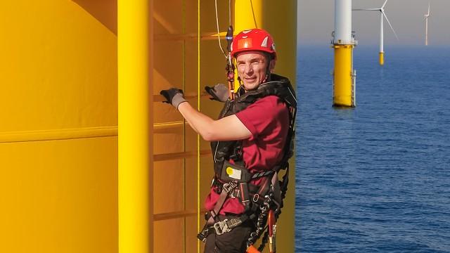 Offshore-Windpark! Einsatz über der Nordsee
