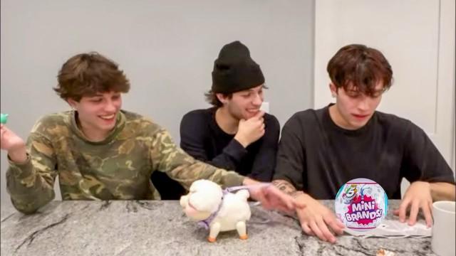 20 year olds playing with kids toys.