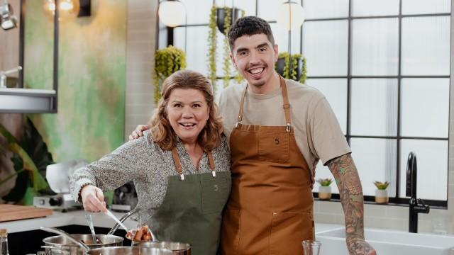 Tofu au vin rouge et miso / Riz pilaf