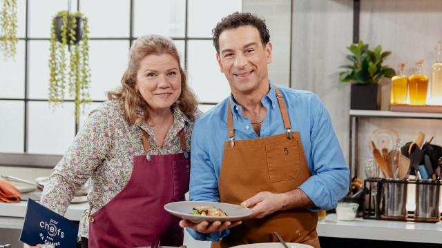 Potage rapinis, kale, épinards / Paupillettes aubergines tomates séchées et fromage