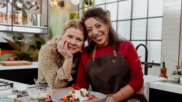 Tartinade oeufs de poisson (Taramosalata) / Salade style dakos
