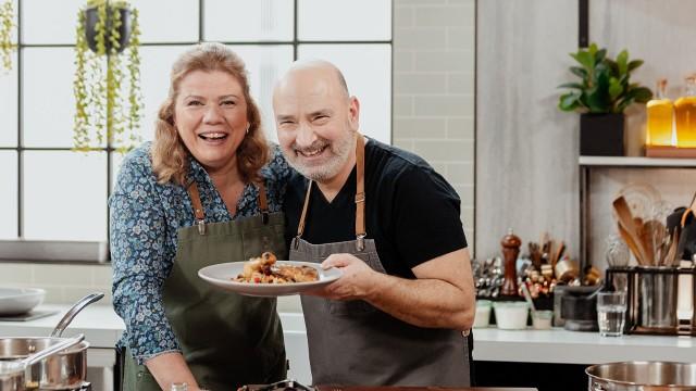 Cuisses poulet rôties artichauts / Caponata