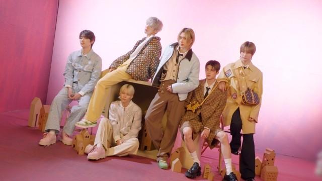 RIIZE Louis Vuitton x Vogue Photoshoot Behind