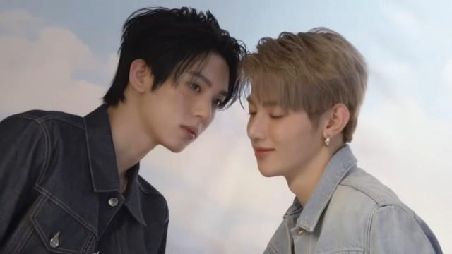 HAO&YU JIN COSMOPOLITAN KOREA Magazine Shooting Behind