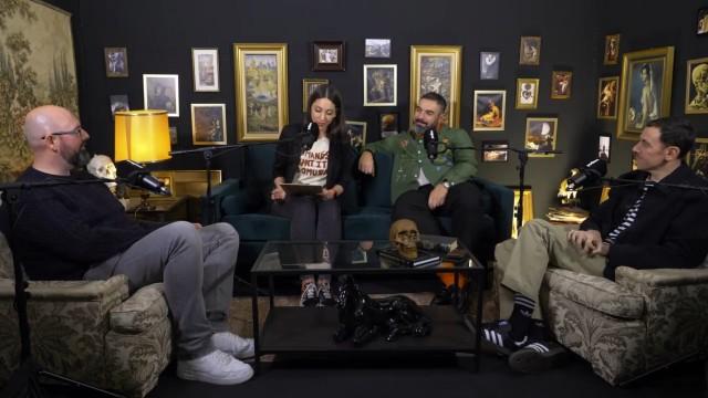 Vespasiano con Rober Bodegas, Alberto Casado e Iban Martín