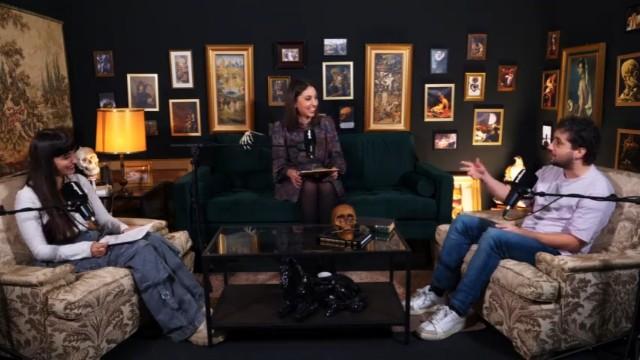 Mary Shelley con Sergio Bezos y Lidia G. Merenciano