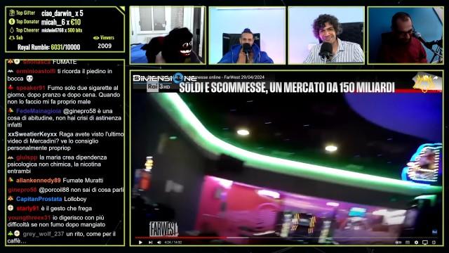 REPORTER Rai3 SOTTO CASA di J0k3r… servizio sulla Ludopatia | Cerbero Podcast #2290