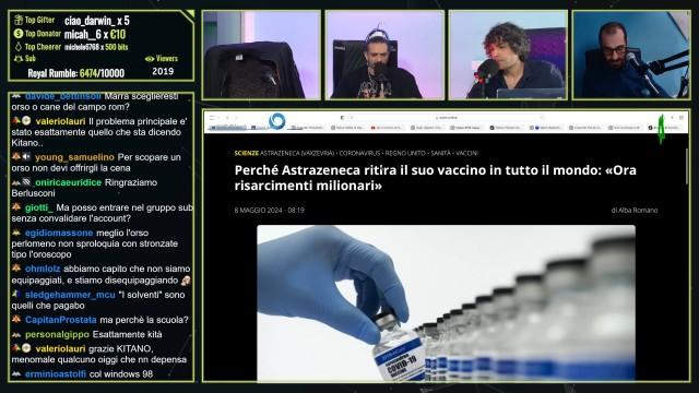 ASTRAZENECA RITIRA VACCINO in TUTTO il MONDO: Notizia di una GRAVITÀ ATROCE. | Cerbero Podcast #2296