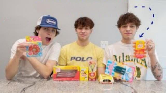 Gummy Food vs. Real Food Challenge!! *disgusting*