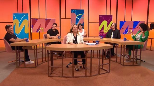 Carol Castro, Johnny Hooker, Marcos Veras, Rafael Lazarini e Dadá Coelho