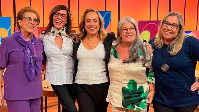 Cláudia Alves, Christiane Torloni, Dalal Achcar e Katy Navarro