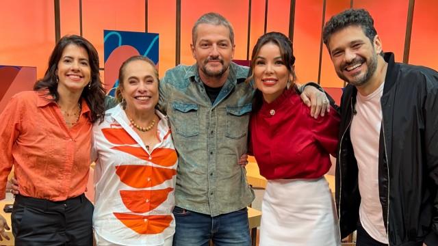 Marcelo Serrado, Liah Soares, Simone Silva Freitas e André Curvello