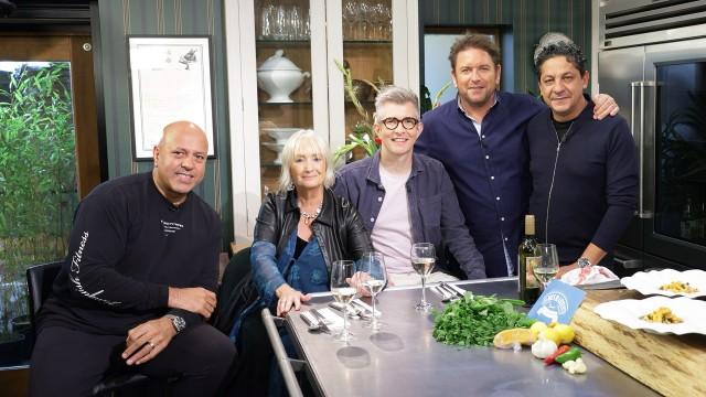 Oct 5, 2024:  Gareth Malone, Sat Bains, Lesley Waters, Francesco Mazzei