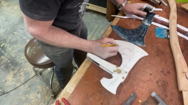in Real Time: God of War Leviathan Axe Blade