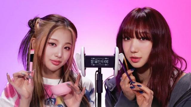Skin care & Ear Cleaning ASMR Full Ver. | BADVILLAIN Chloe Young & EMMA | [Tingle Interview]