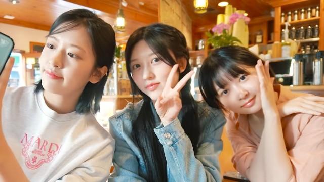 BCD Tofu House in LA (with ANYUJIN x GAEUL x REI)
