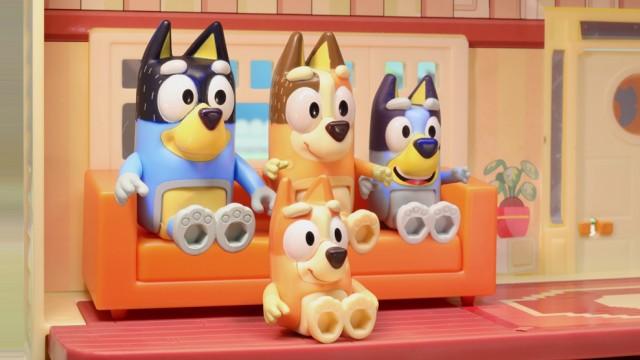 Bluey Meets The Simpsons