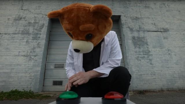 Bearhead Presses The Button