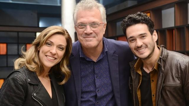 Júlia Rabello e Marcos Veras