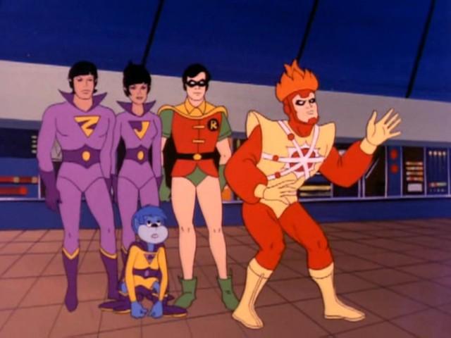 The Case of the Shrinking Super Friends / The Mask of Mystery