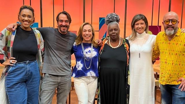 Conceição Evaristo, Fabrício Carpinejar, Bena Lobo, Aline Wolff e Luana Xavier