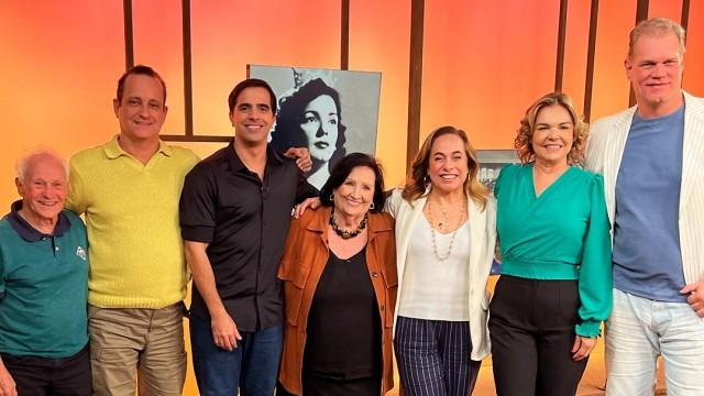 Déa Lucia, Stella Maria Rodrigues, Fabrício Negri, Sérgio Nascimento e Rodrigo Faour