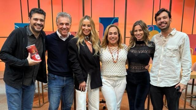 Danielle Winits, Luiz Quinderé, Dani Guimarães, André Cechinel e André Curvello
