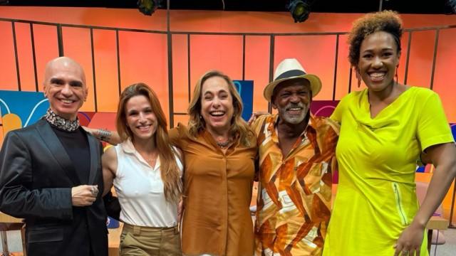 Jade Barbosa, Antonio Pitanga, Edson Cordeiro e Luana Xavier