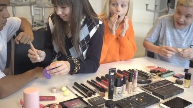 Klassen X - Makeup-challenge
