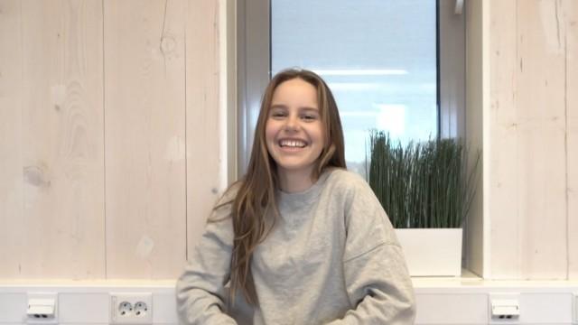 Klassen X - The class takes the test Lik Meg