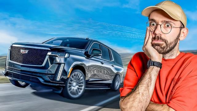 Cadillac Escalade V : 690ch : Je suis pas gros, je suis MUSCLÉ - En quête de la perfection #1