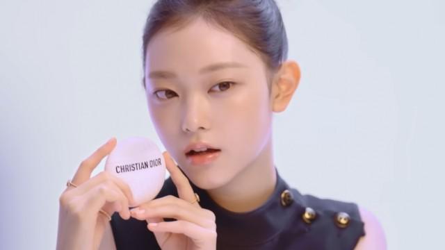 HAERIN W KOREA Beauty Photoshoot Behind