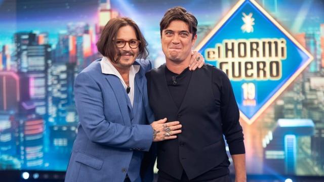 Johnny Depp y Riccardo Scamarcio