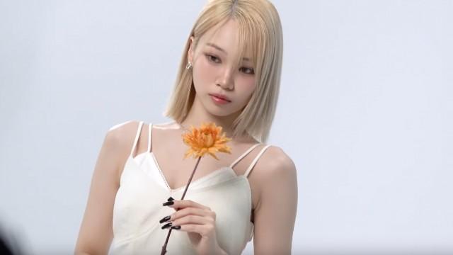 KIM CHAEWON 'Swarovski X Marie Claire' PhotoShoot Sketch