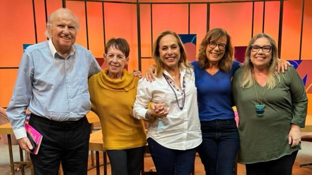 Mirian Goldenberg, Isaac Karabtchevsky, Cristina Martinelli e Katy Navarro