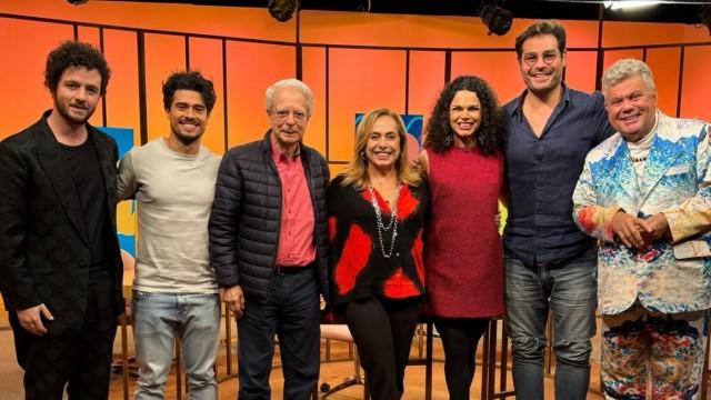 Thiago Lacerda, Assucena, Frei Betto, Vitória Frate, Thiago Barros e Milton Cunha