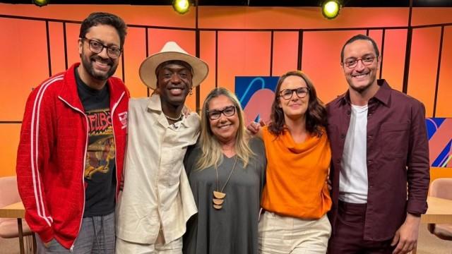 Jota.Pê, Allan Souza Lima, Mariana Ribeiro e Fernando Caruso