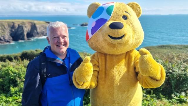 Weatherman Walking for Children in Need 2024