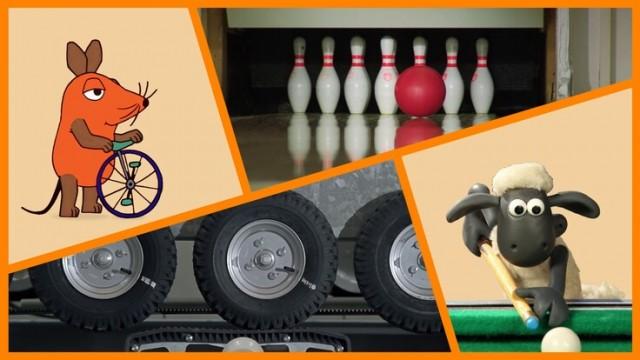 Skilift|Das letzte Schaf (Teil 2)|Wie funktioniert eine Bowling-Bahn?|Shaun das Schaf: Bitzer-Billard