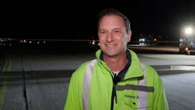 Der Rollweg-Sanierer am Flughafen